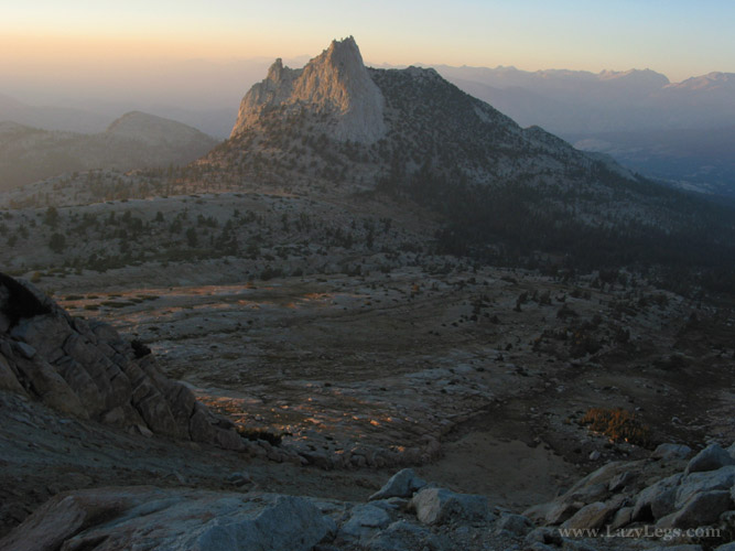 Cathedral Peak from Echo Ridge