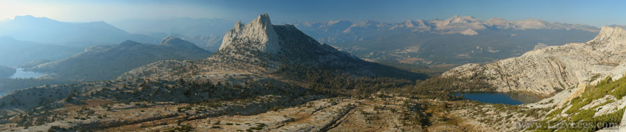 Cathedral Peak from Echo Ridge