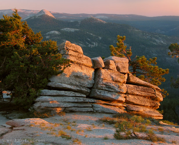 Mt Starr King from south of Clouds Rest